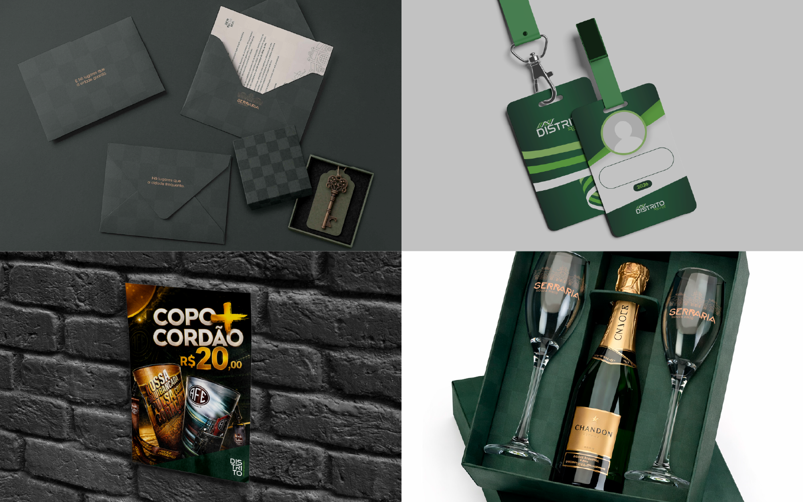 Mockup de comunicação para eventos e equipamentos