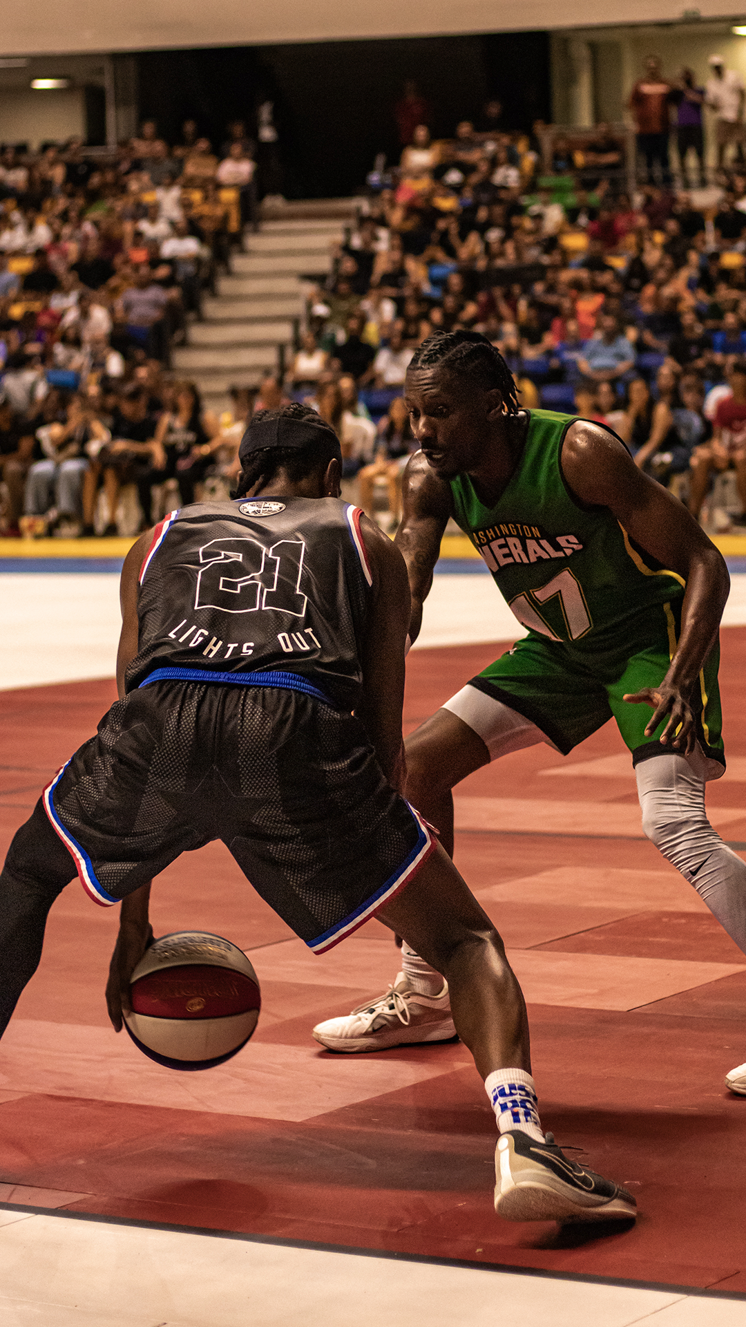 Harlem Globetrotters espetáculo no Geraldão
